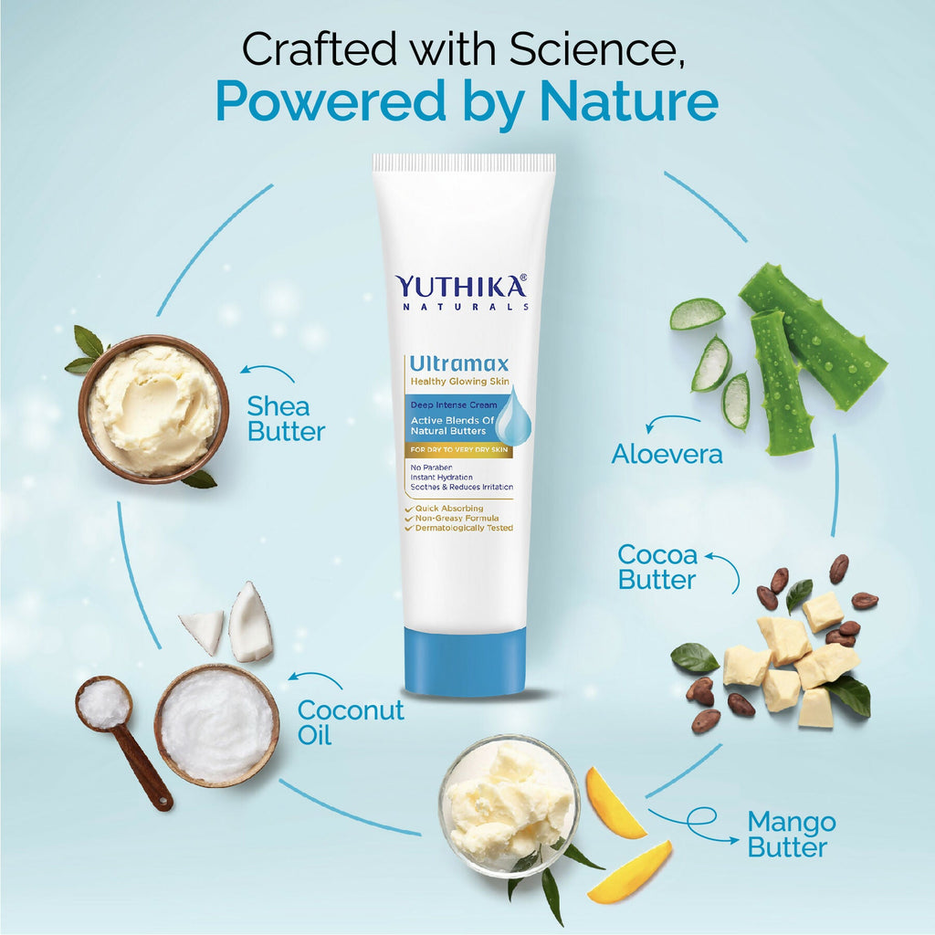 Yuthika Ultramax Deep Intense Moisturizing Cream|Face Moisturizer For Men & Women