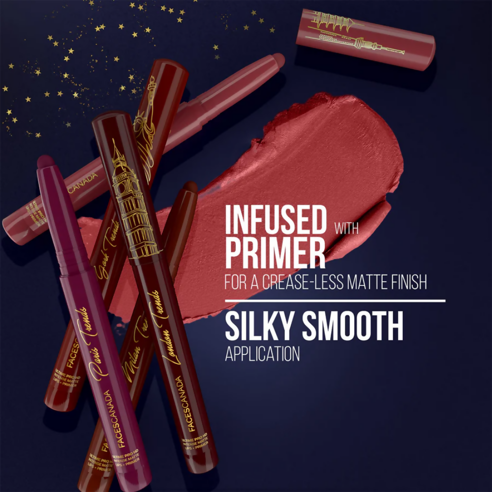 Faces Canada Ultime Pro HD Intense Matte Lips + Primer - Goat N10