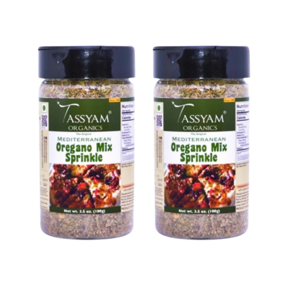 Tassyam Organics Oregano Mix Sprinkle Seasoning