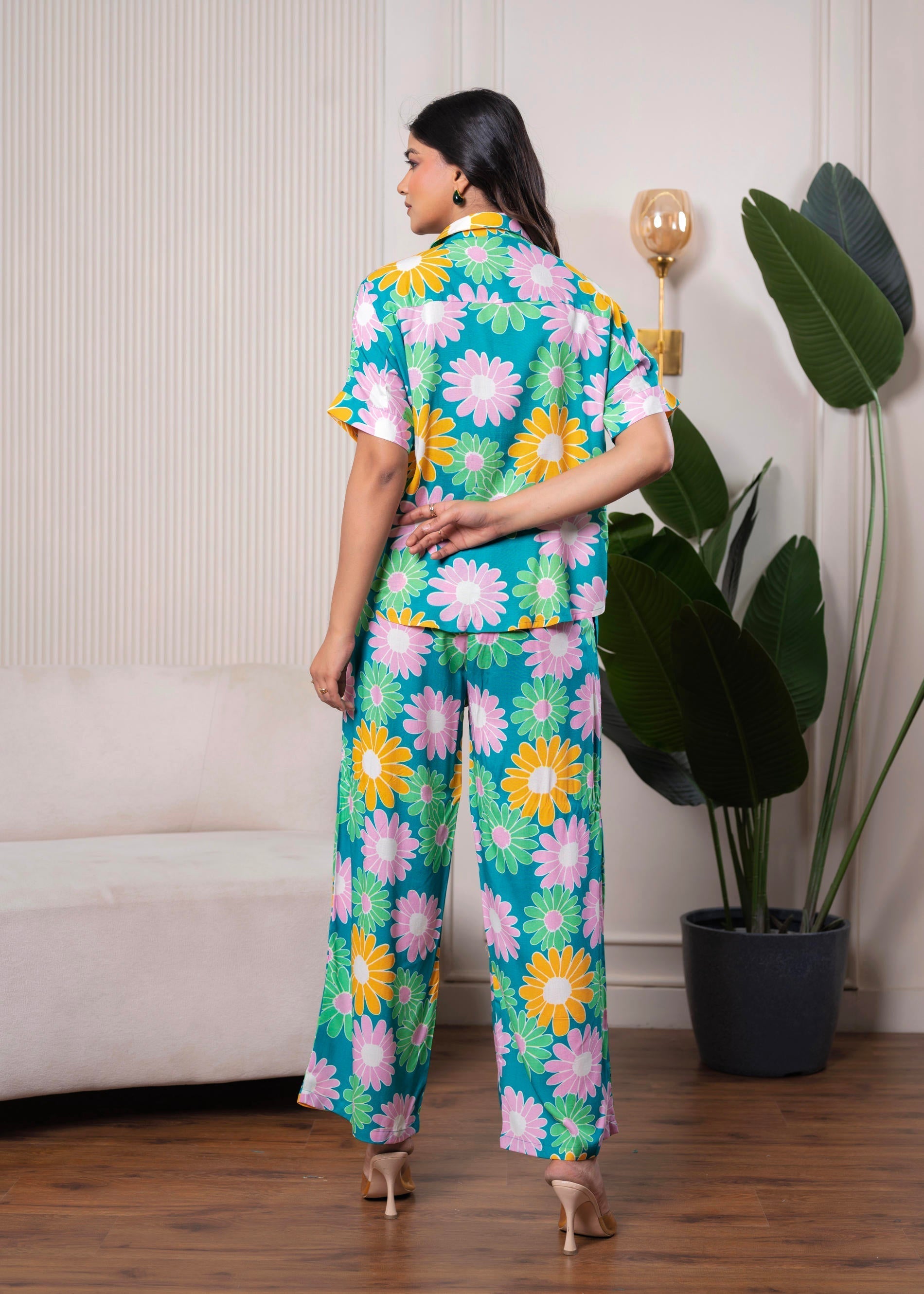 Juniper Lamora Tropical Daisy Co-Ord Set