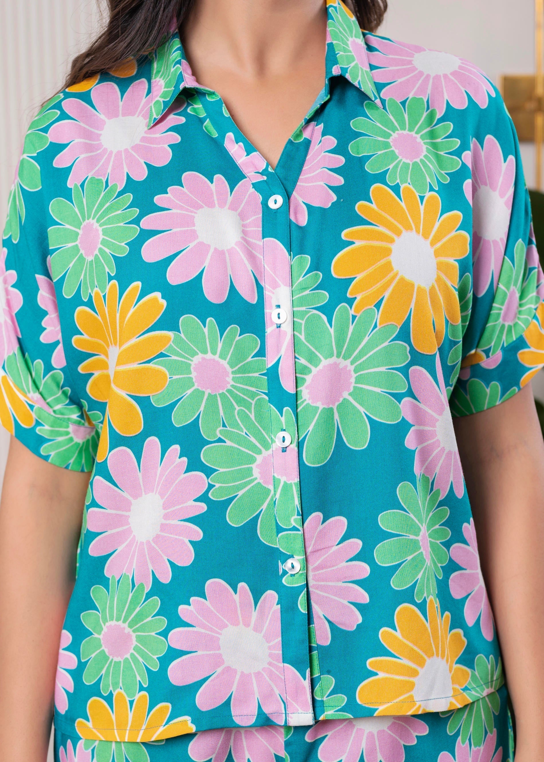 Juniper Lamora Tropical Daisy Co-Ord Set