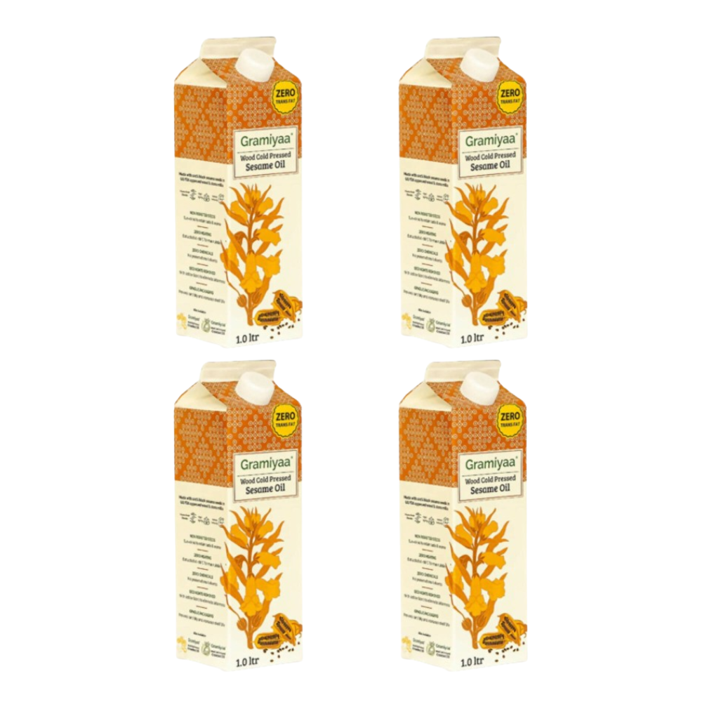 Gramiyaa Wood Cold Pressed Sesame Oil