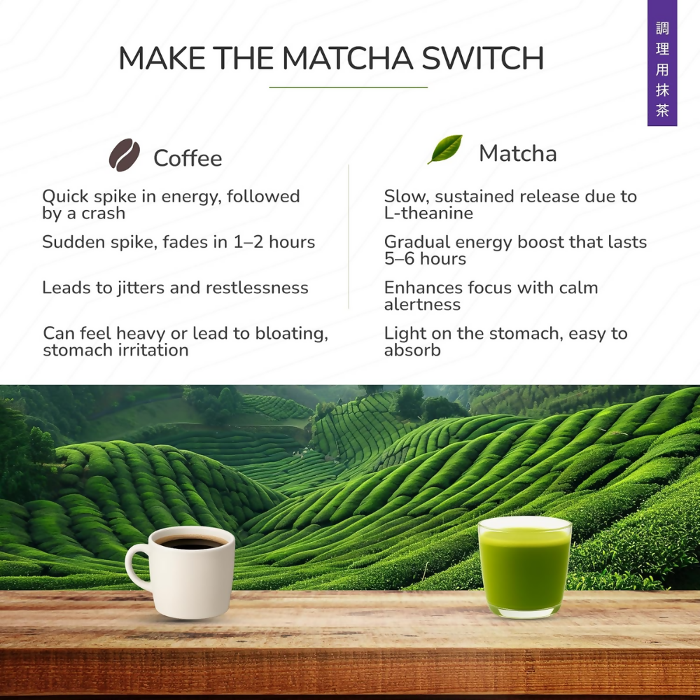 TeaFit Culinary Japanese Matcha Tea Powder