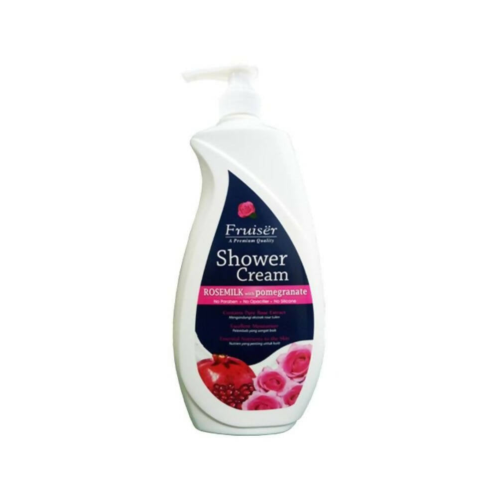 Fruiser Shower Cream Rose Milk With Pomegranate