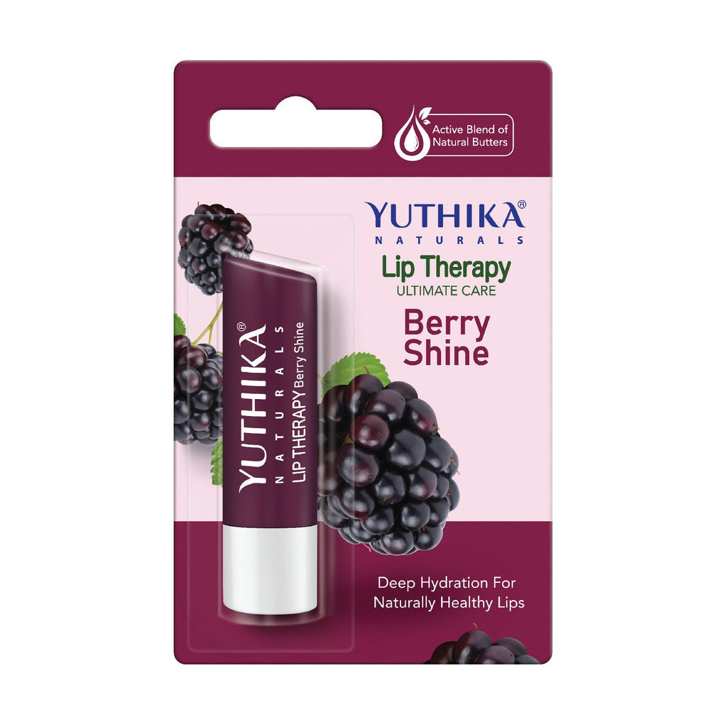 Yuthika Moisturizing Lip Balm – Berry Shine