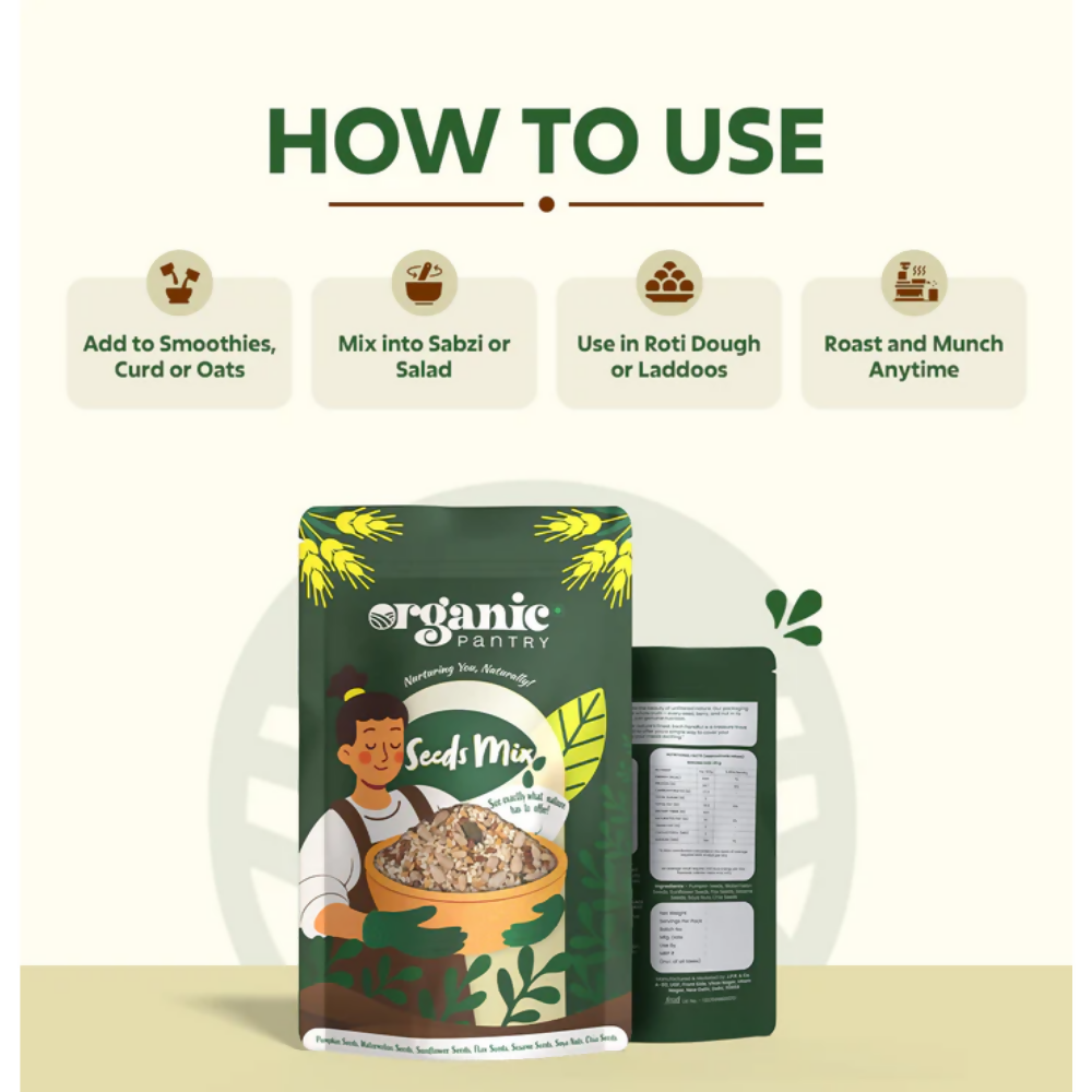 Organic Pantry Seeds Mix