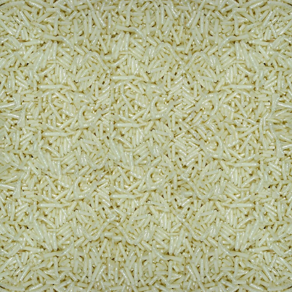 Confect White Vermicelli Sprinkles