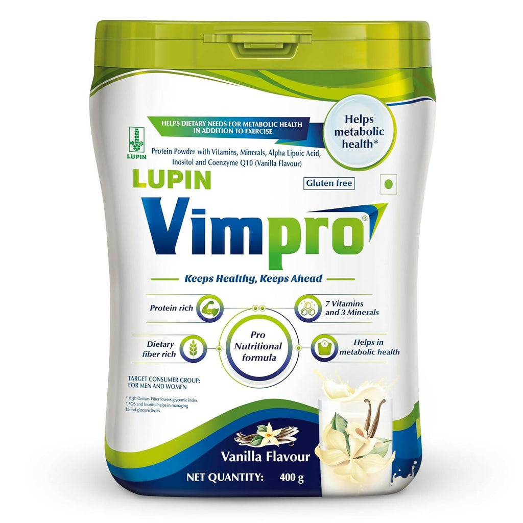 Lupin Vimpro Nutritional Vanilla Protein Powder