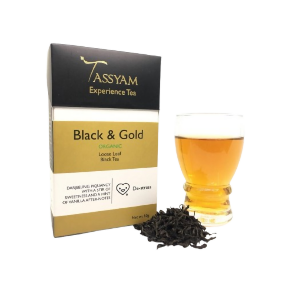 Tassyam Organics Black & Gold Tea