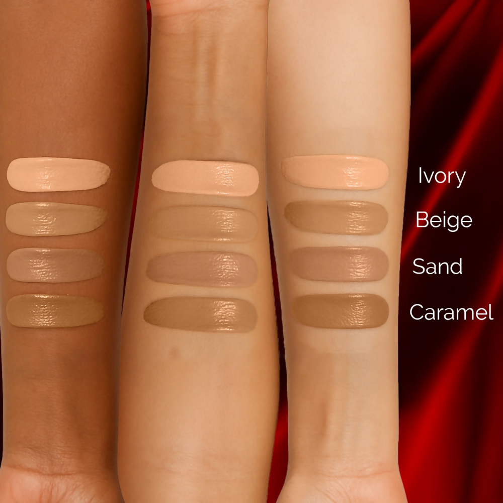 Faces Canada 3 in 1 Flawless Matte Concealer & Colour Correctors - Caramel