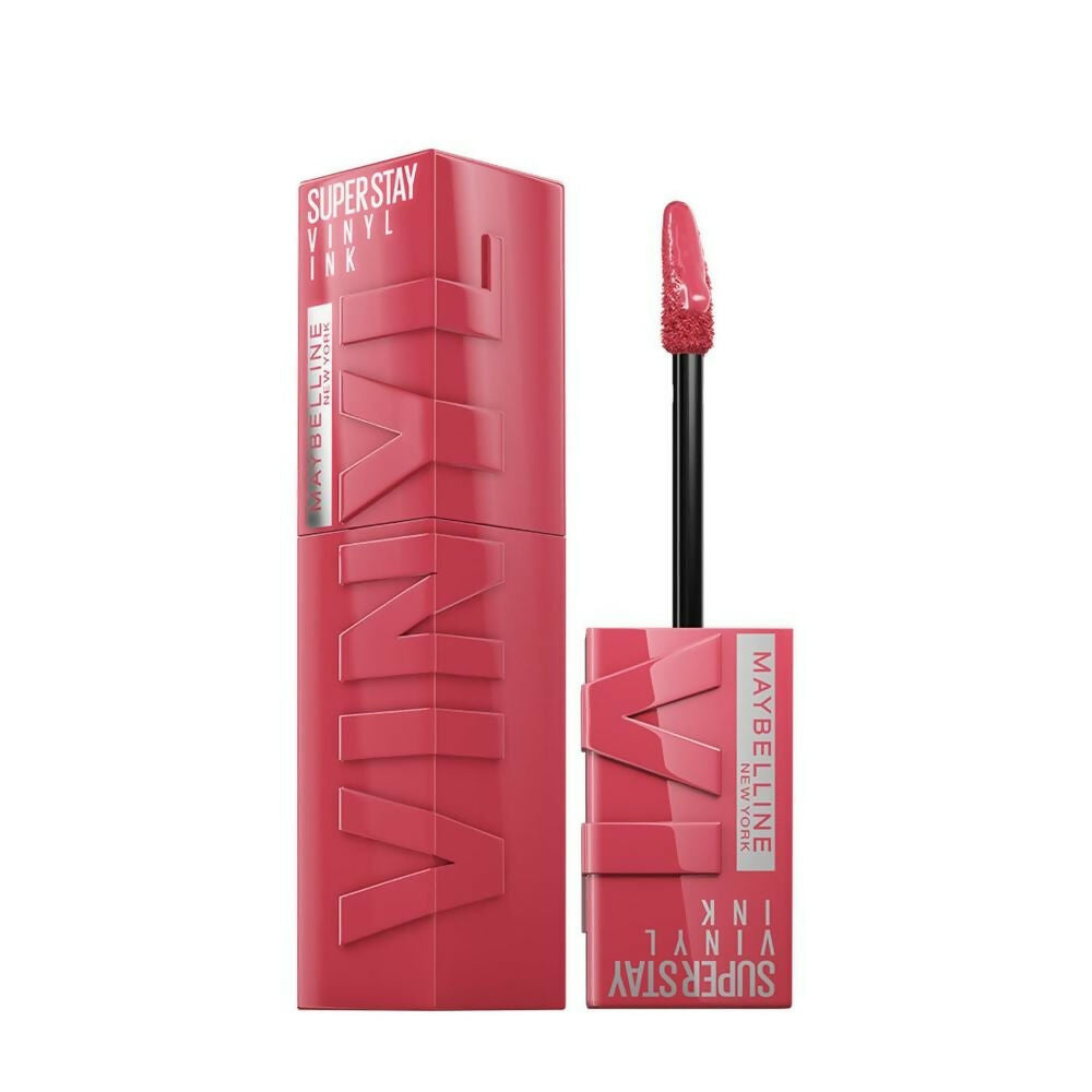 Maybelline New York Super Stay Vinyl Ink Liquid Lipstick, Instant Shine Lasts Up To 16H - Sultry