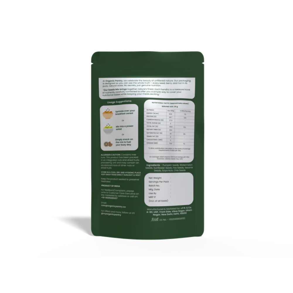 Organic Pantry Seeds Mix