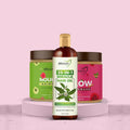 Oraah Beauty Care Combo (Hair oil + Hair Mask + Ubtan Face Mask)