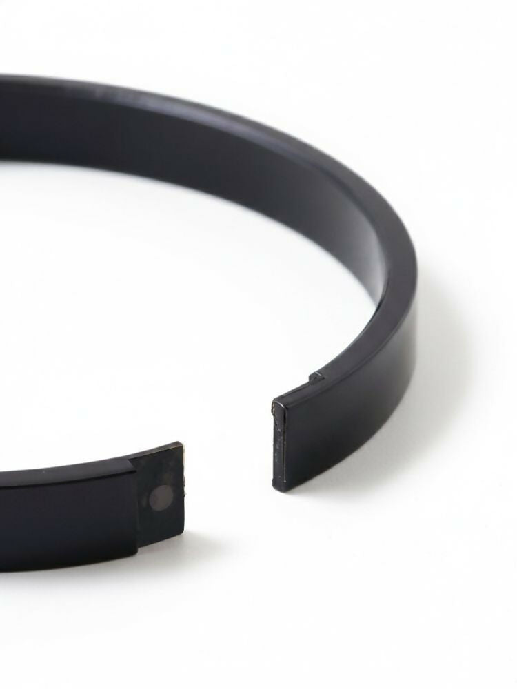 NVR Men Black Kada Bracelet