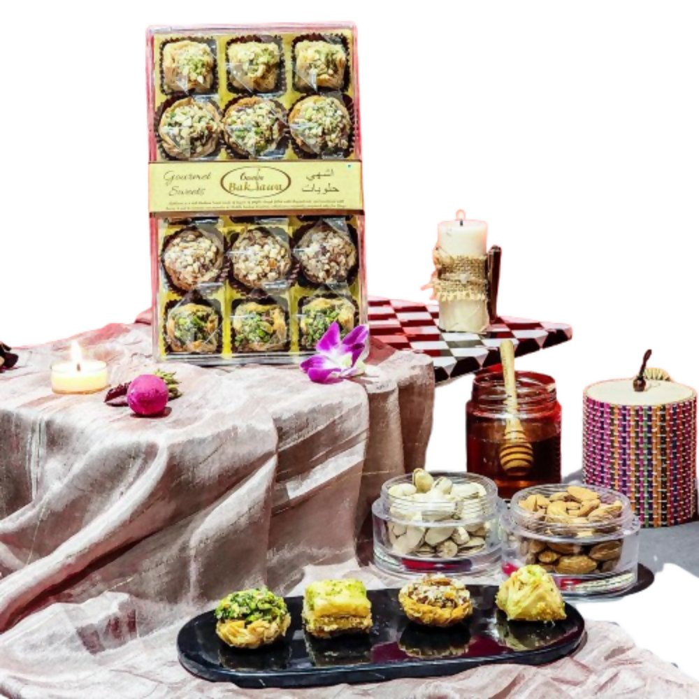 Gwalia Sweets Baklawa Crispy Temptation Box