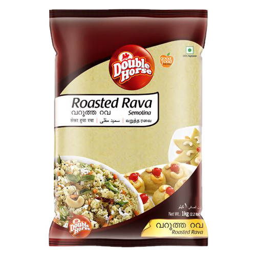 Double Horse Semolina Roasted Rava