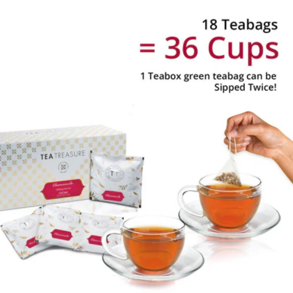 Tea Treasure Pure Chamomile Tea Bags