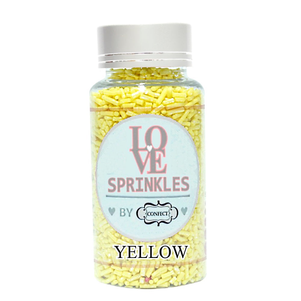 Confect Yellow Vermicelli Sprinkles