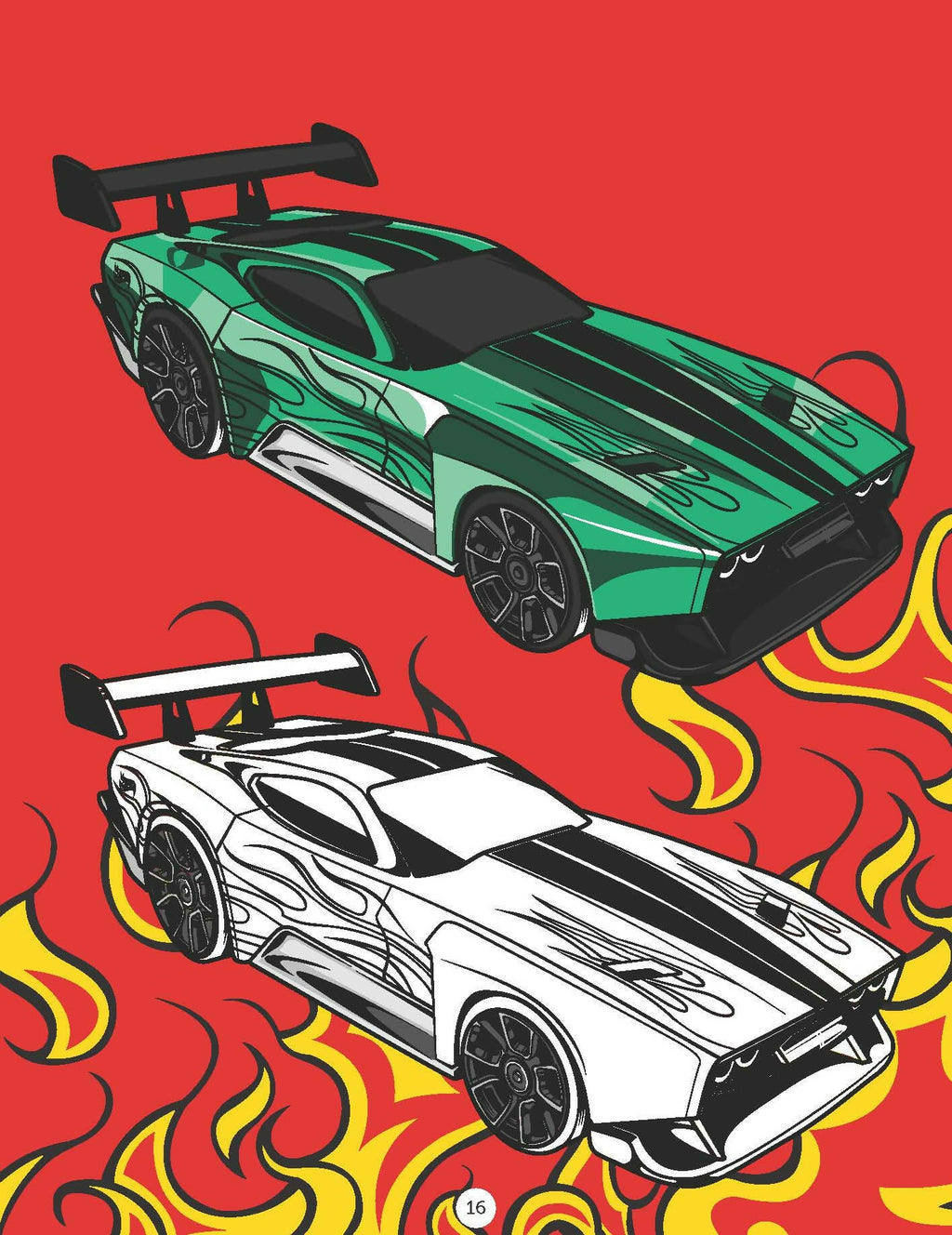 Dreamland Publications Hot Wheels Copy Colouring Book : Children Drawing, Painting & Colouring Book