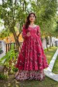 Aayaa Pure Cotton Silk Suit With Heavy Digital Print - Multi Color