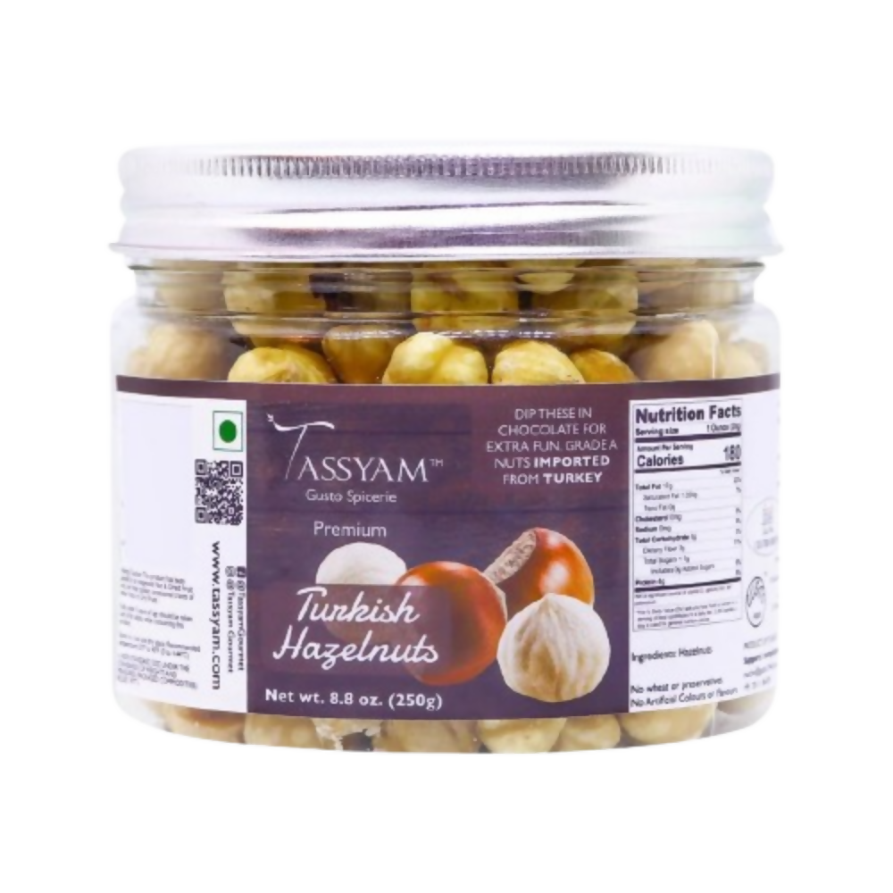 Tassyam Organics Turkish Hazelnuts