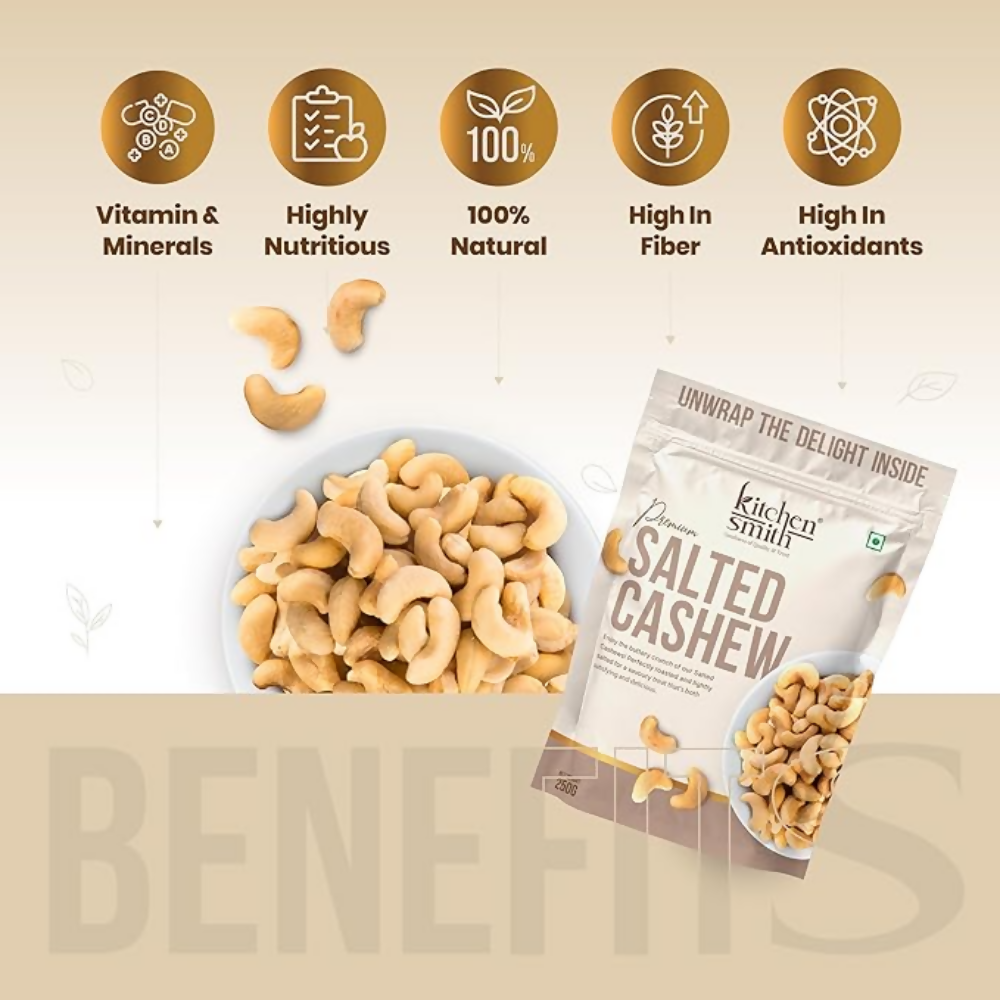 Kitchen Smith Premium Salted Whole Cashew