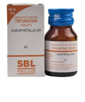 SBL Homeopathy Aurum Metallicum Trituration Tablet 6X