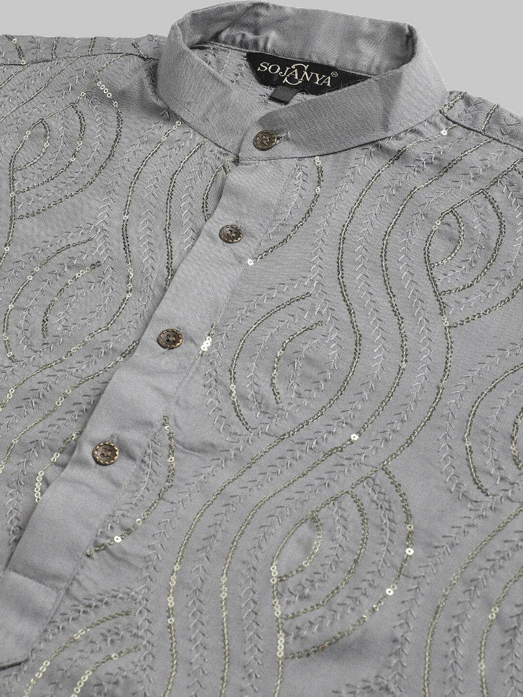 Sojanya Regular Pure Cotton Kurta With Churidar