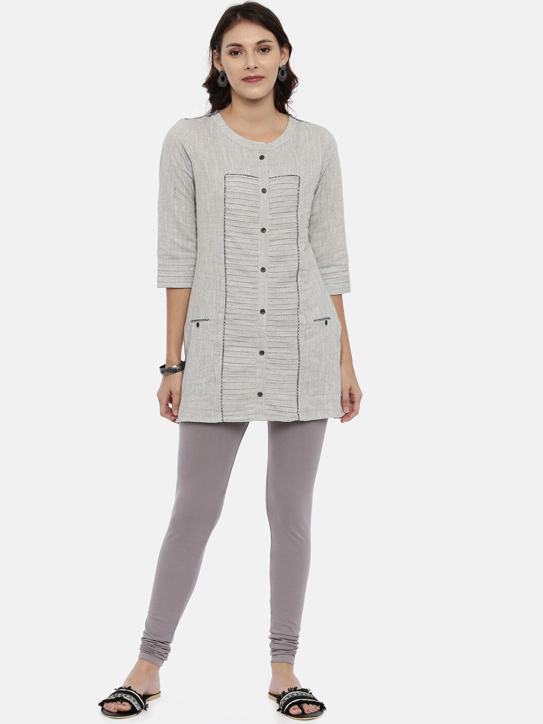 Souchii Churidar-Length Comfort-Fit Leggings