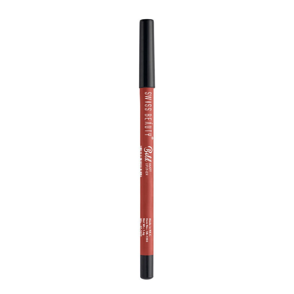 Swiss Beauty Bold Matt Lip Liner Pencil, Long-lasting , Matte Finish , Non-Drying - 14 Bobby Brown