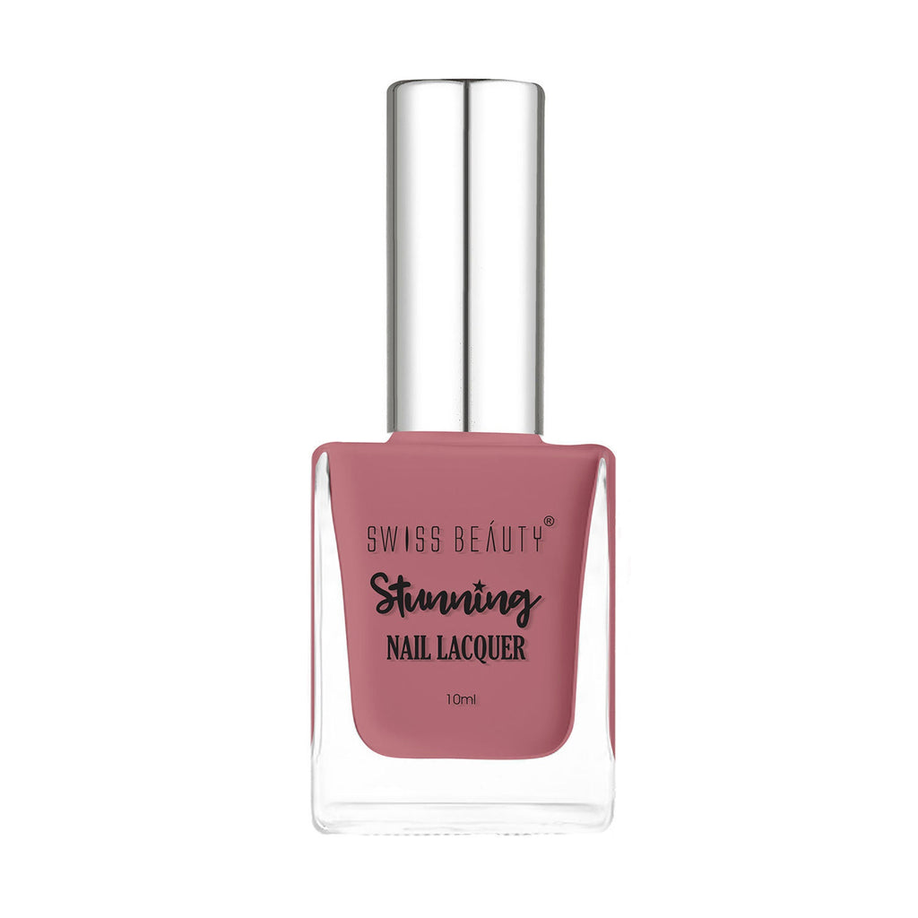 Swiss Beauty Stunning Nail Lacquer - 78 Deep Mauve