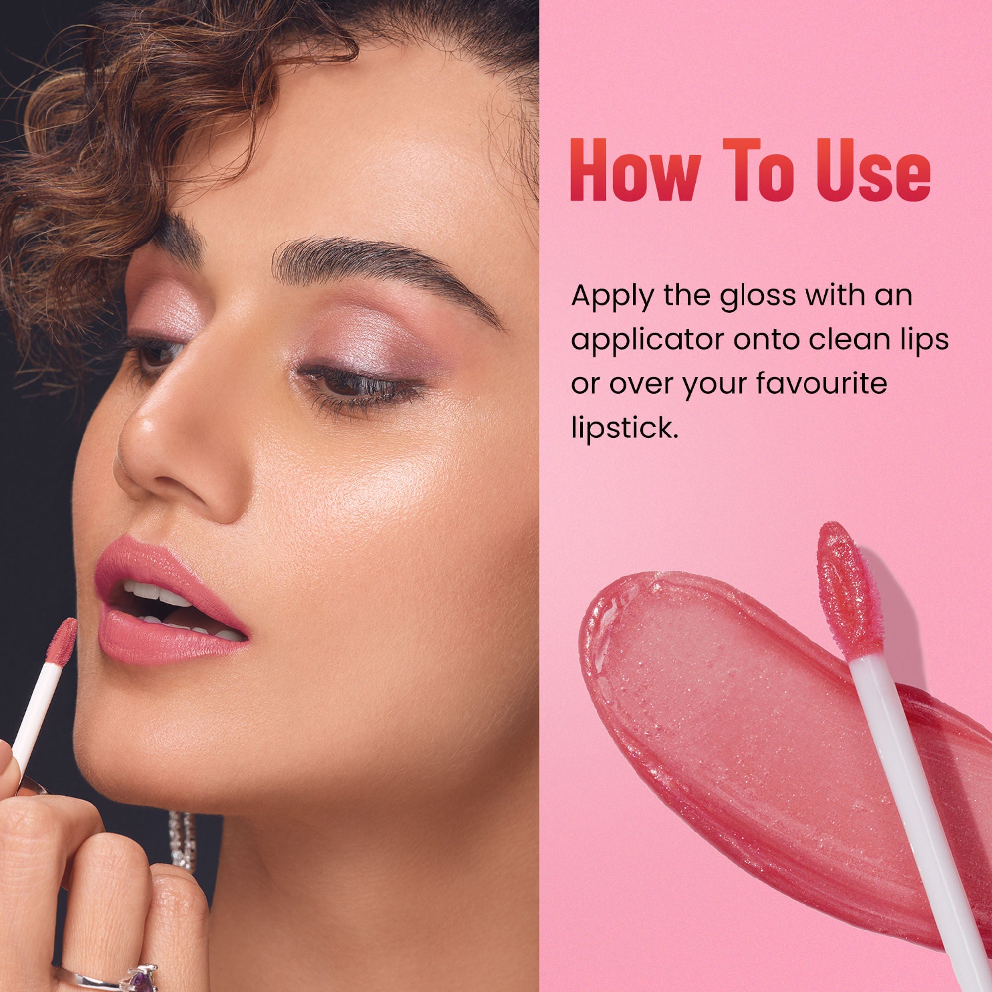 Swiss Beauty Shine & Plump Lipgloss - 2 Nude