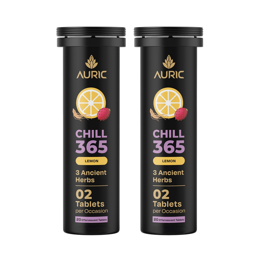 Auric Chill 365 Tablets | Lemon Flavour