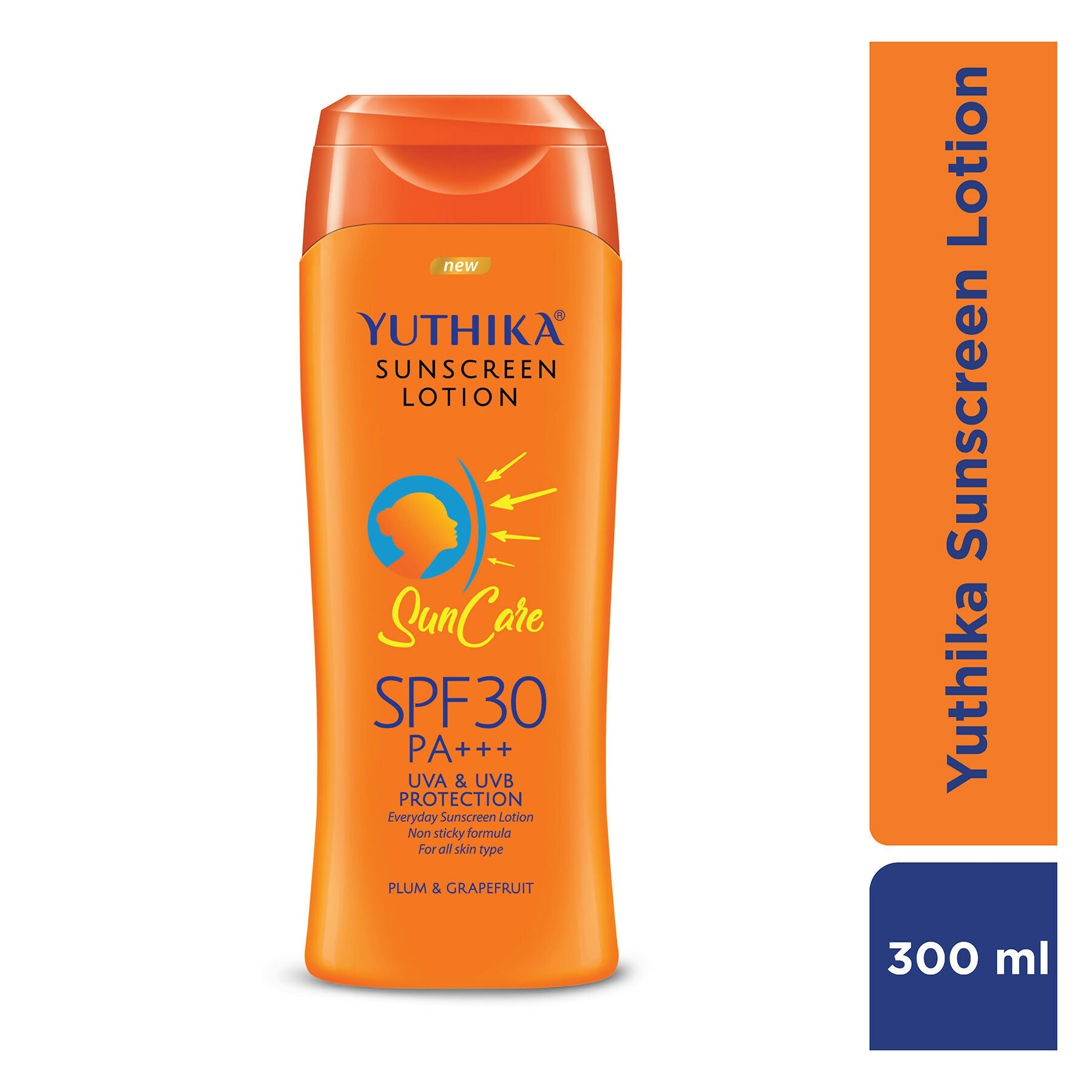 Yuthika Sunscreen Lotion Sun Care Spf 30 Pa+++