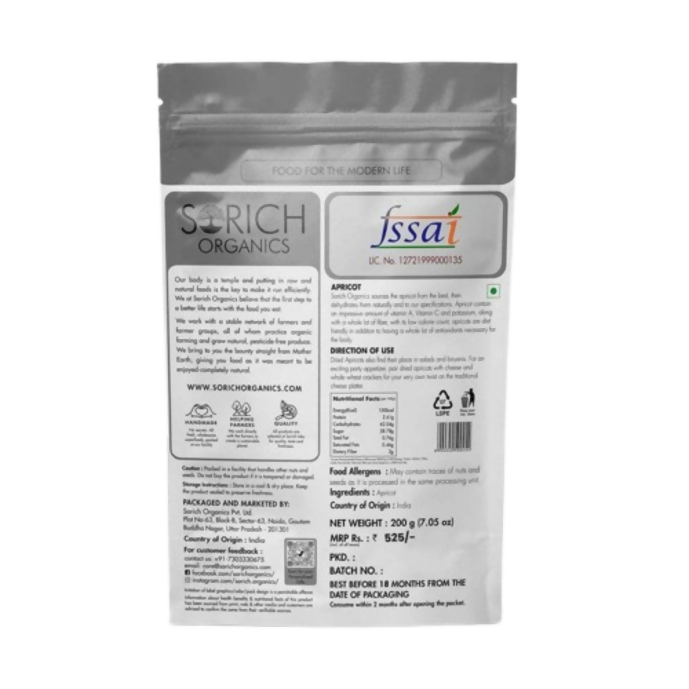 Sorich Organics Turkish Apricot