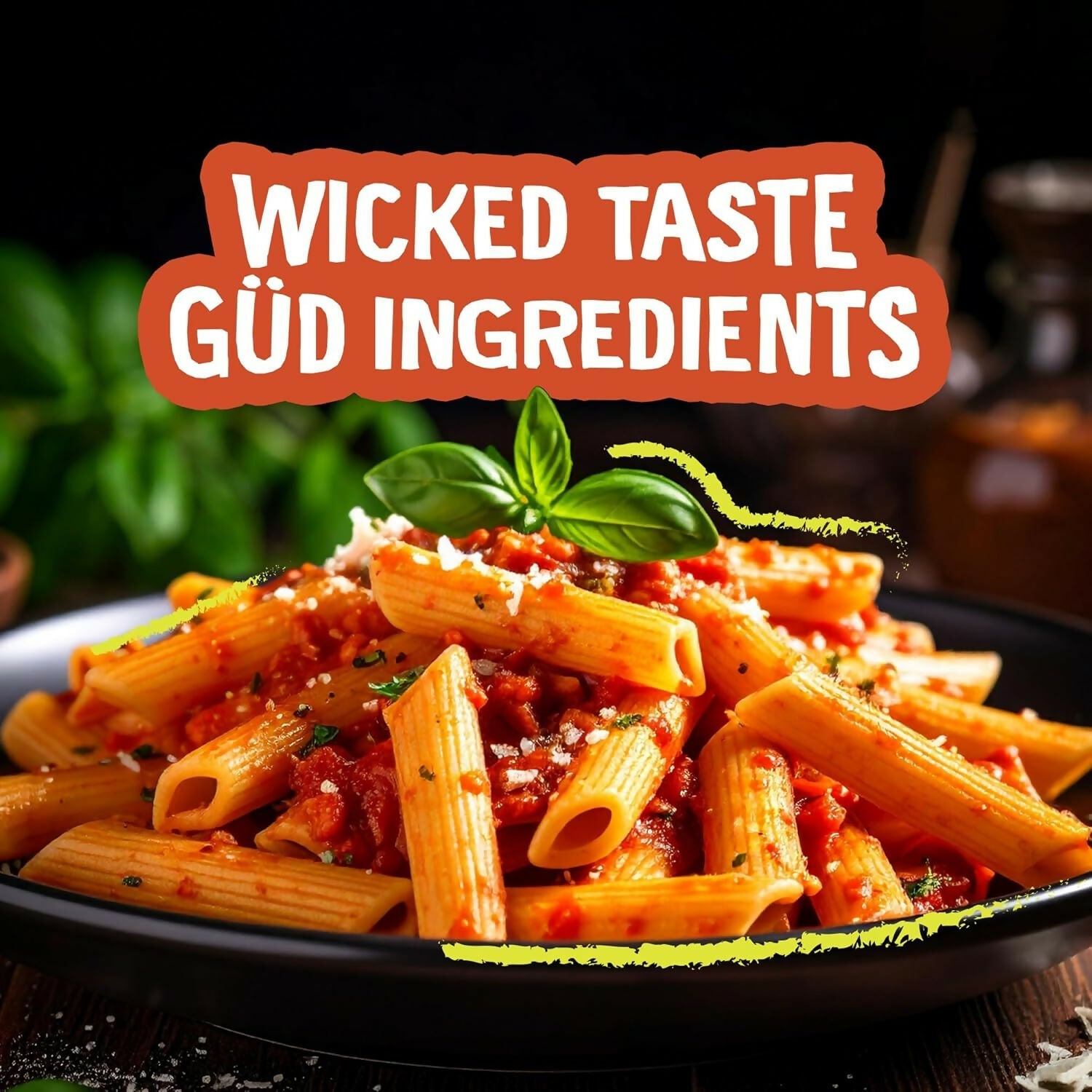 WickedGud Penne Pasta Semolina