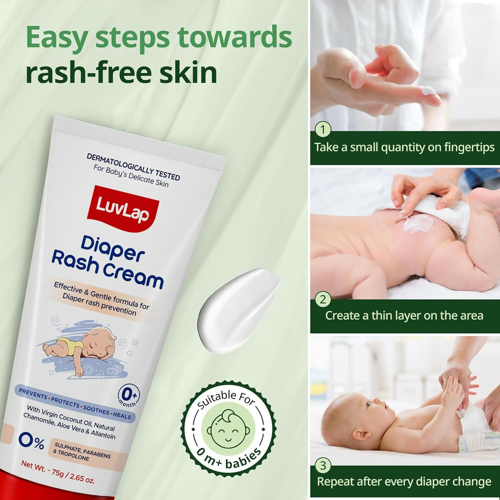 LuvLap Baby Diaper Rash Cream