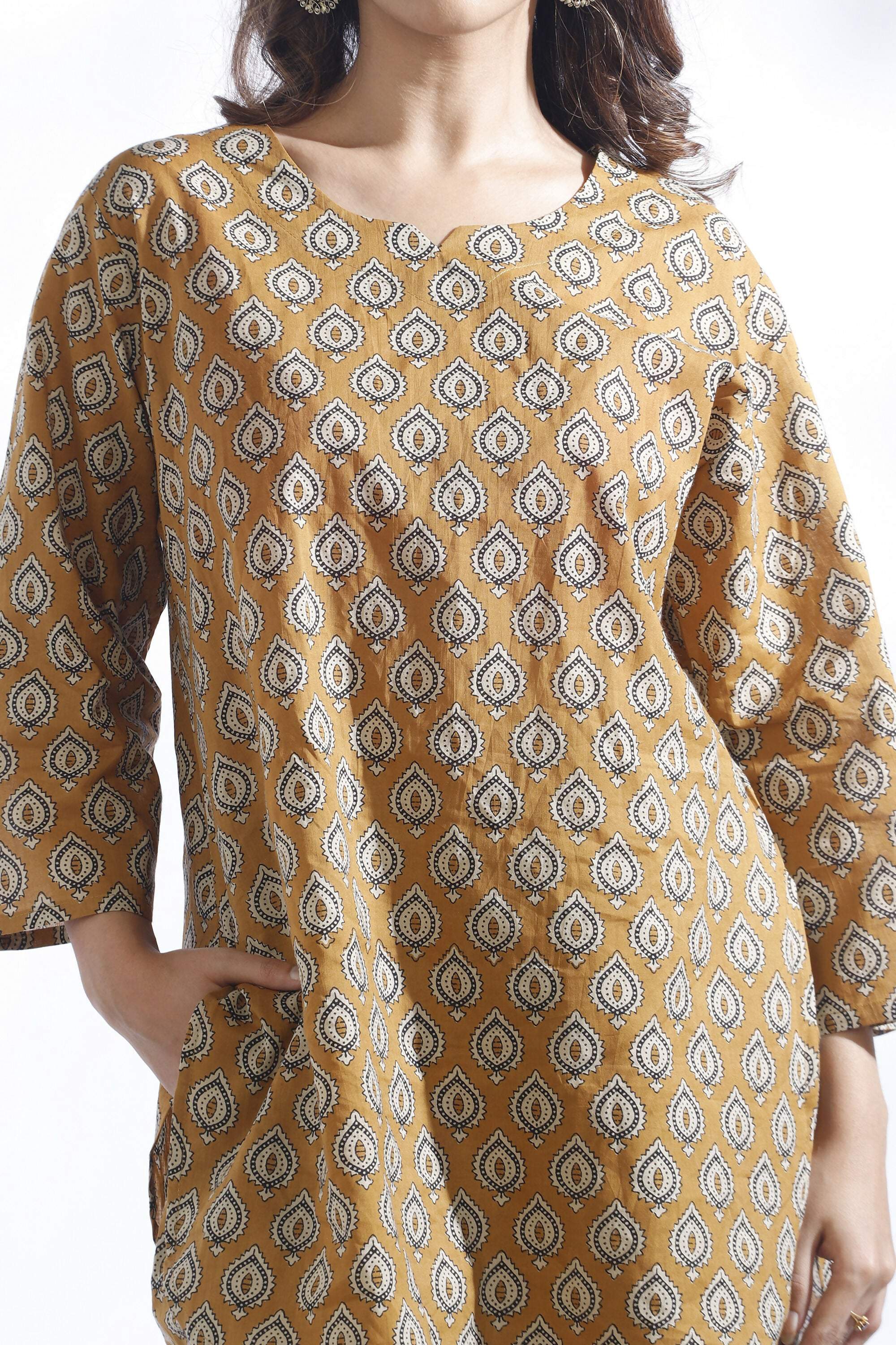 Breathables Yellow Butta Cotton Co-Ord Set