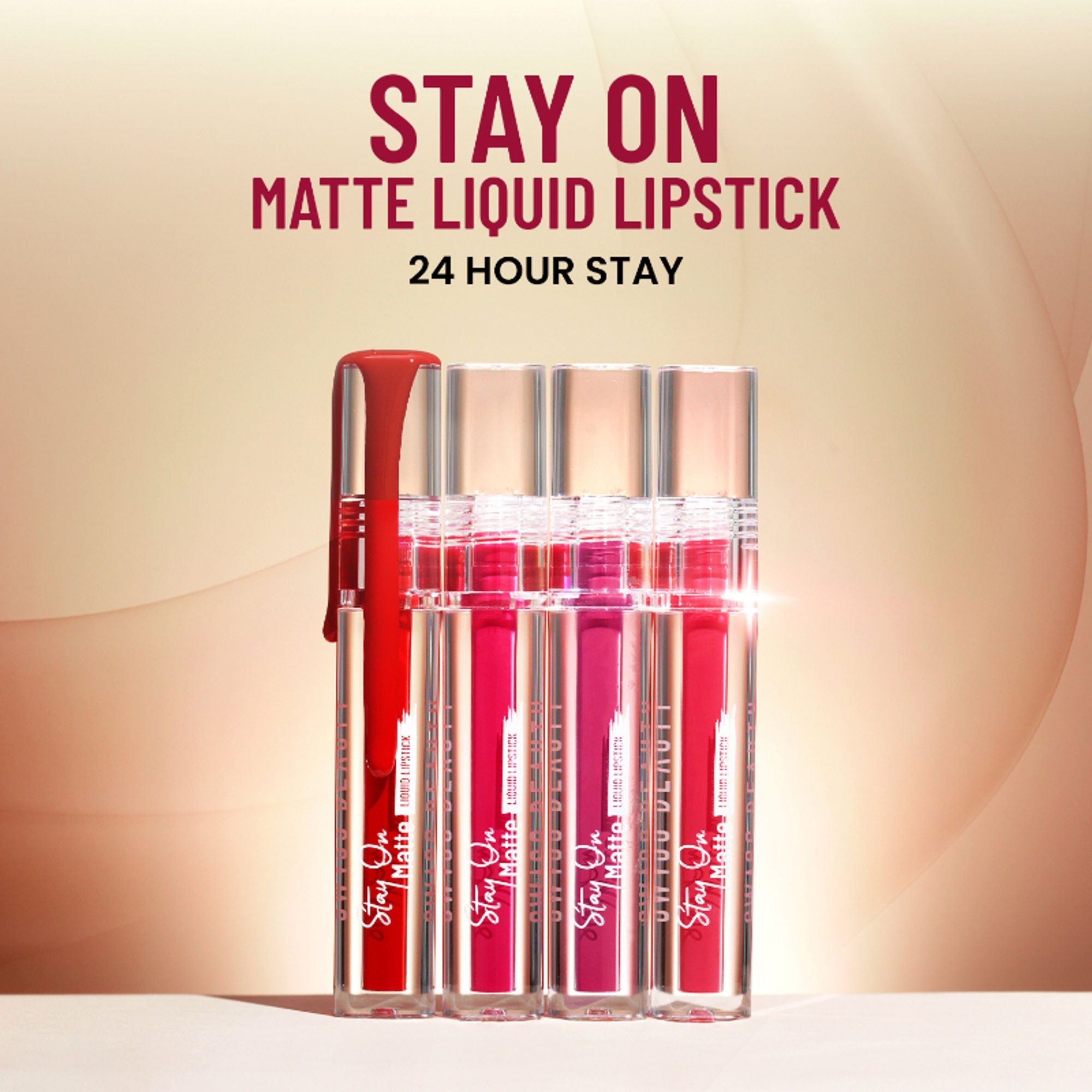 Swiss Beauty Stay On Matte Liquid Lipstick - 9 Fresh Brown