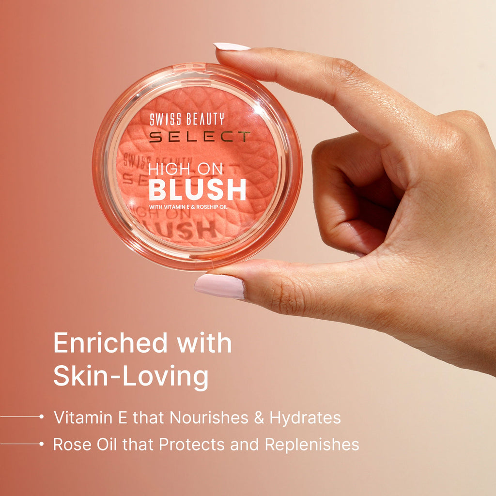 Swiss Beauty Select High On Blush - Pretty Peach