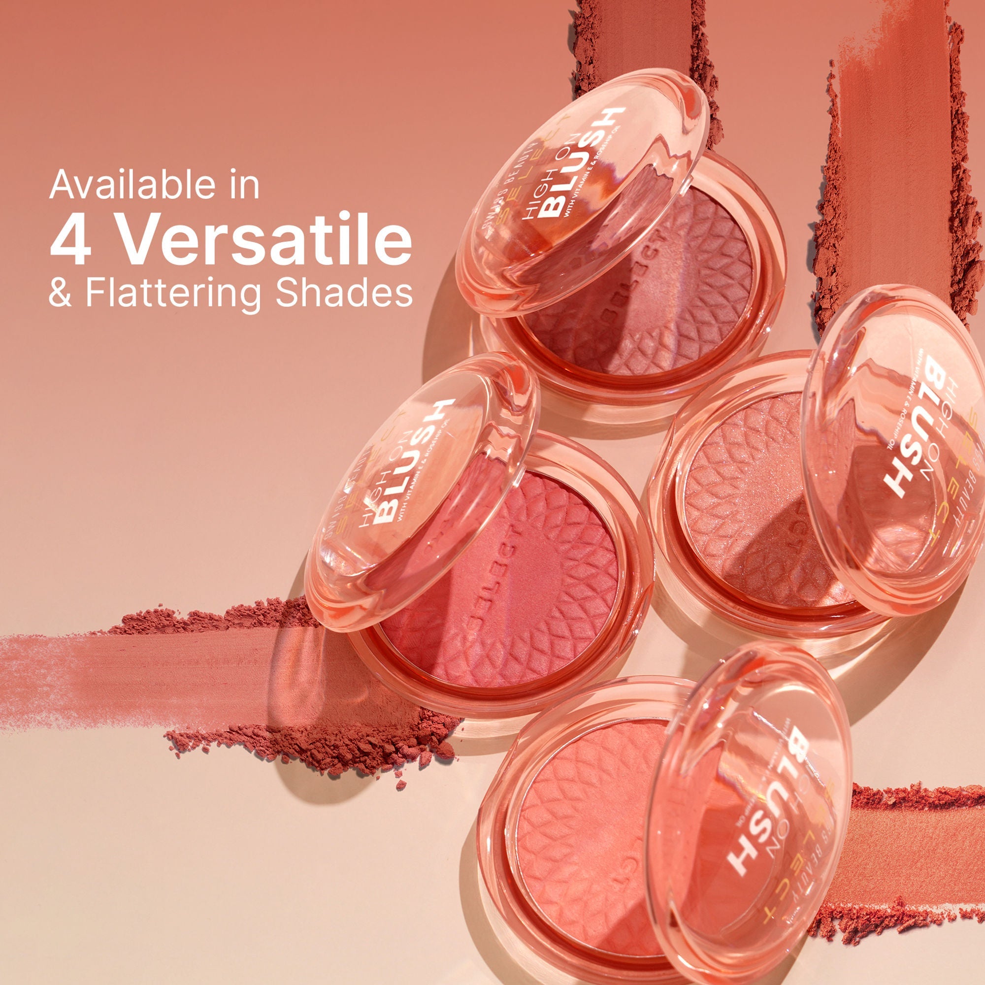 Swiss Beauty Select High On Blush - Soft Pink