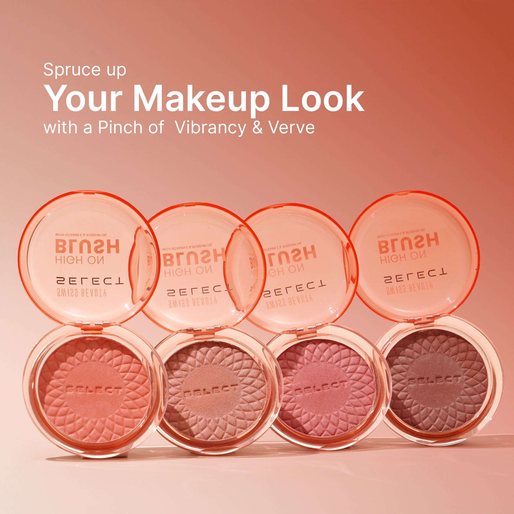 Swiss Beauty Select High On Blush - Soft Pink