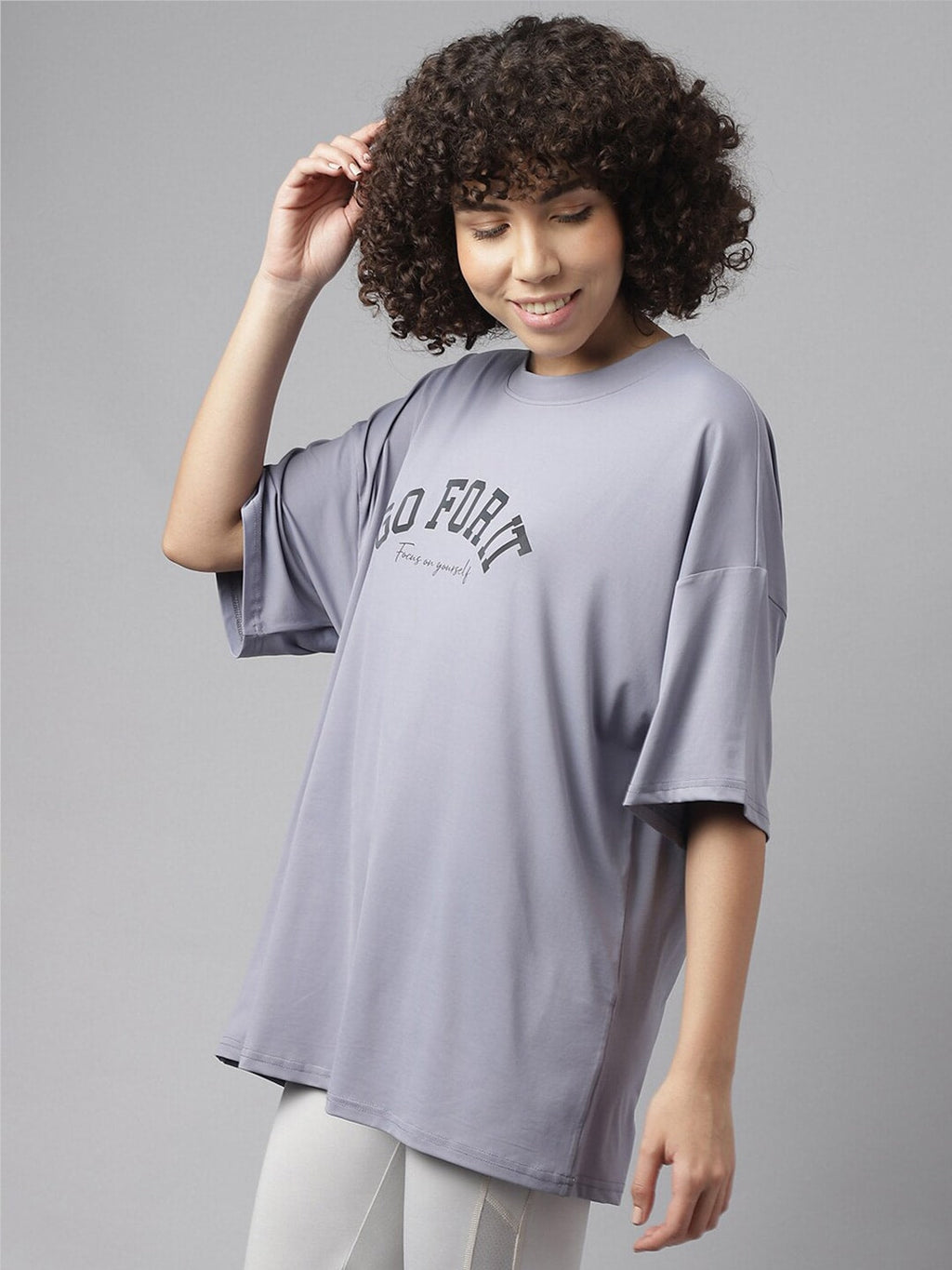 MKH Typography Printed Dri-FIT Sports T-shirt