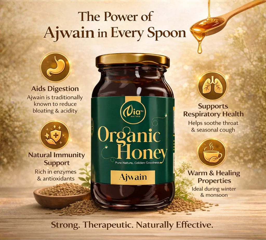 Nia Natura Organic Ajwain Honey