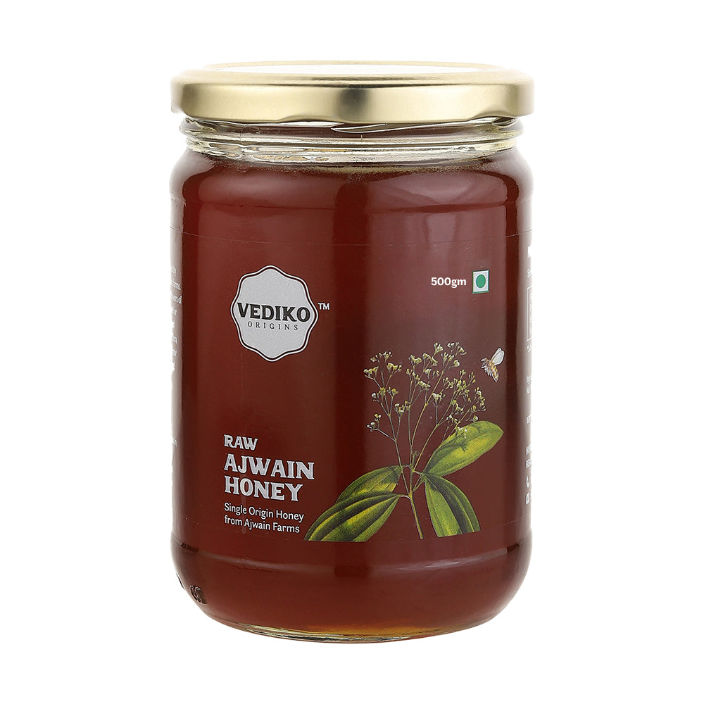 Vediko Origins Raw Ajwain Honey