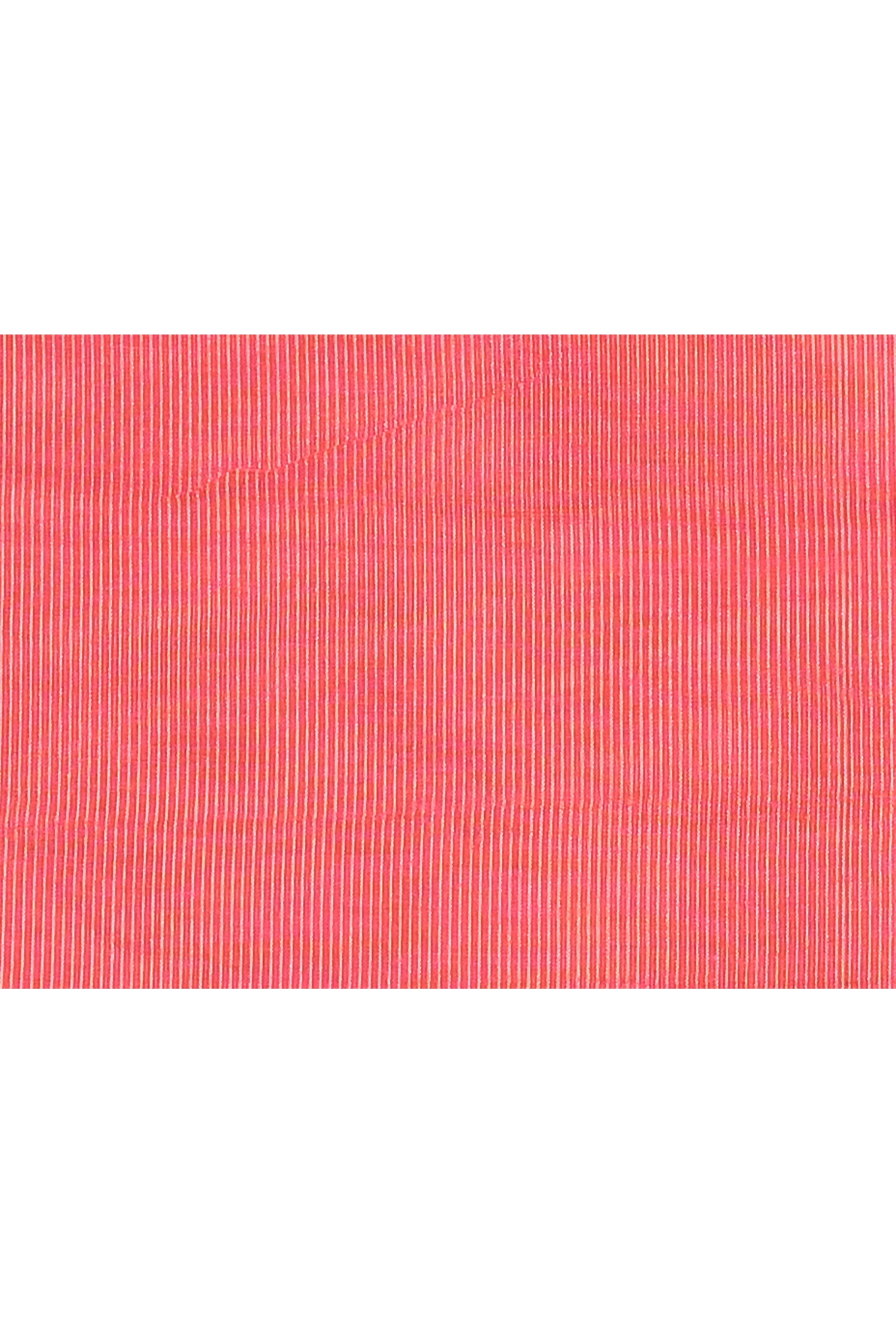 Piyari Fashion Women's Pink Embellished Cotton Blend Zari Check Handloom Saree