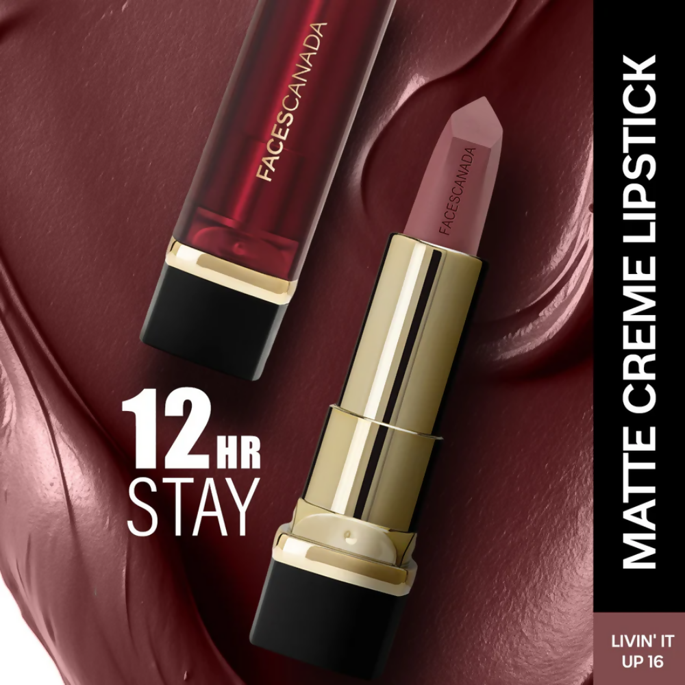 Faces Canada Comfy Matte Creme Lipstick - Livin It Up 16