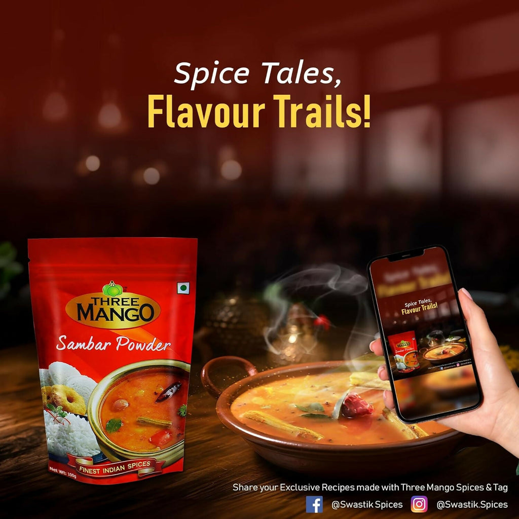 Three Mango Sambar Powder