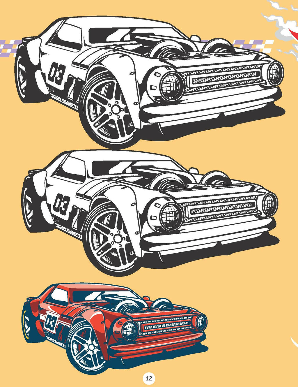 Dreamland Publications Hot Wheels Copy Colouring Book : Children Drawing, Painting & Colouring Book