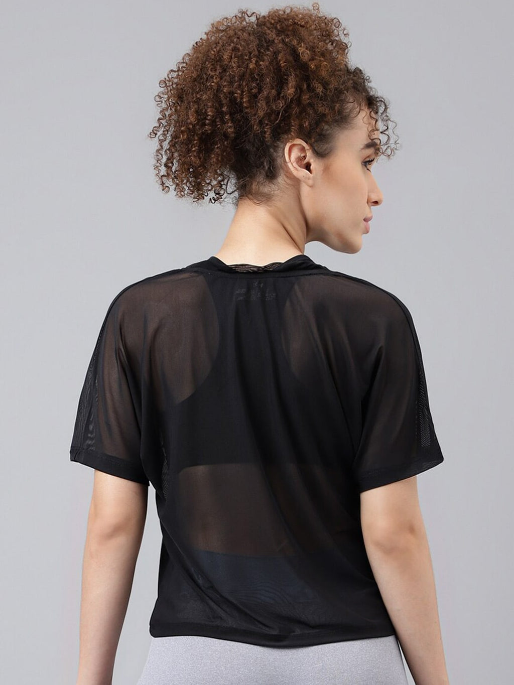 MKH Typography Printed Relaxed Fit Sheer Dri-FIT T-shirt